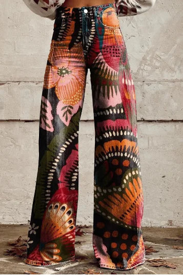 Aurelia Retro Flared Trousers for Women (Single Piece) - view 48 | The BB's Box