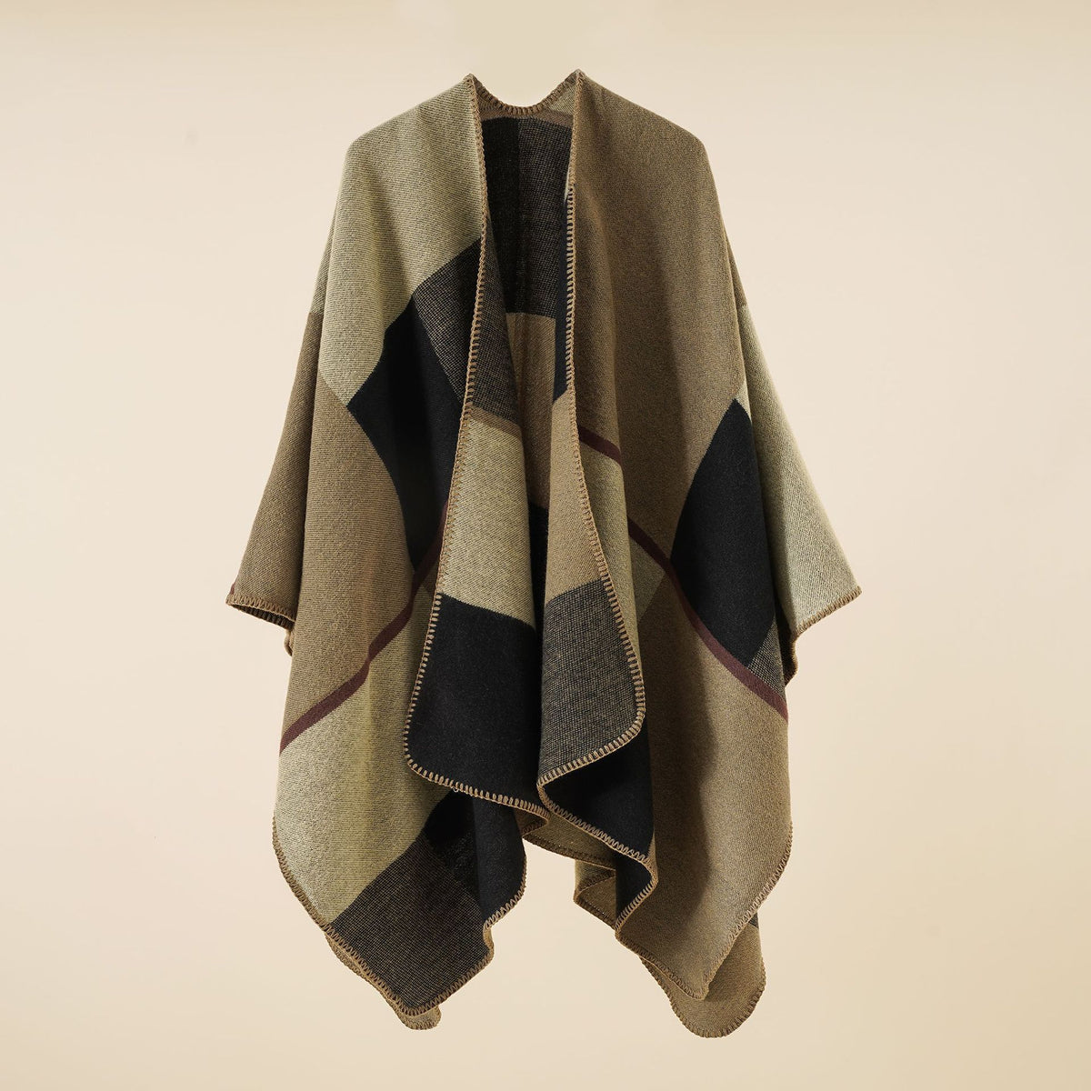 Plaid oversized scarf - view 3