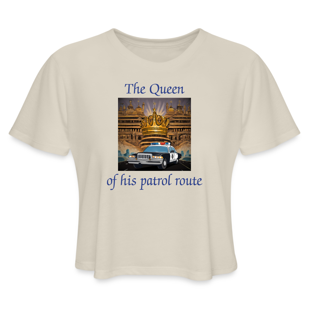 Women's Cropped T-Shirt - dust