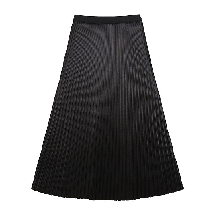 Pleated A-Line Midi Skirt - view 4 | The BB's Box