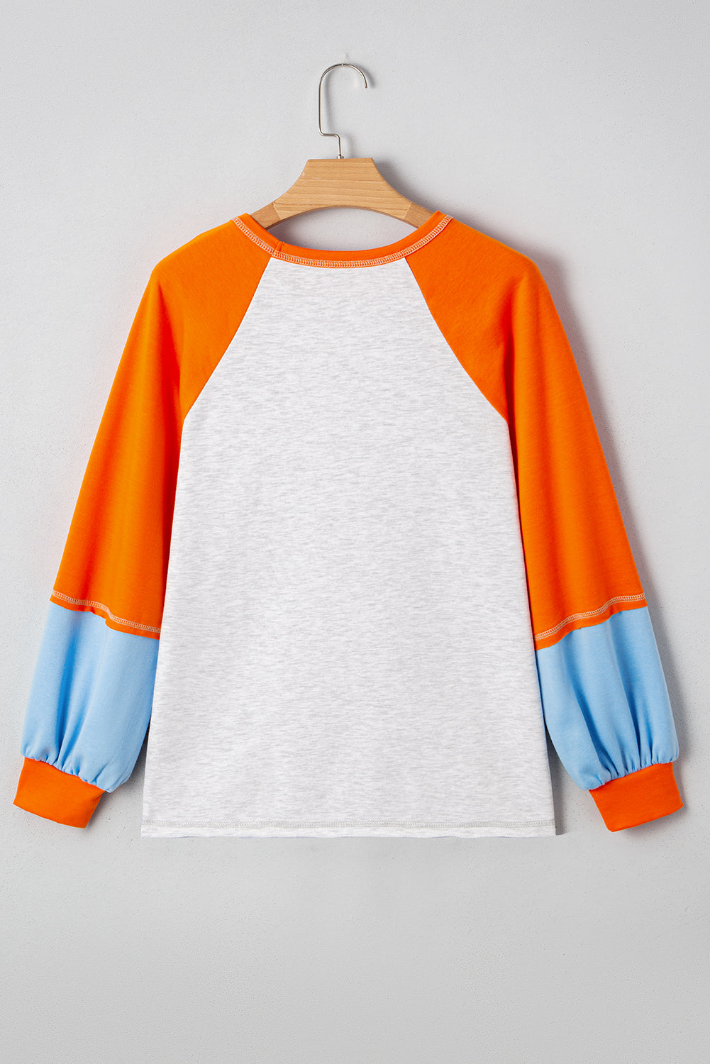 Elsie Raglan Sleeve Loose Fit Top - detail view | The BB's Box