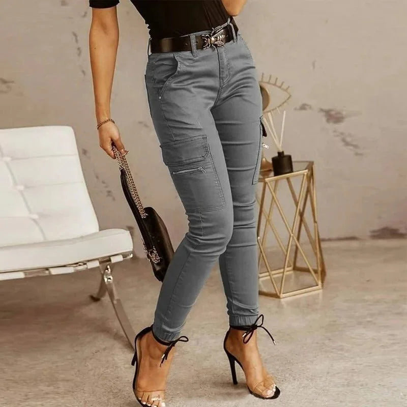 Cargo Jeans for Women - side view | The BB's Box