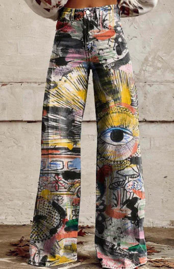 Aurelia Retro Flared Trousers for Women (Single Piece) - view 97 | The BB's Box