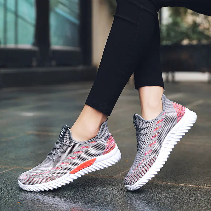 Breathable Womens Running and Casual Sports Shoes - side view | The BB's Box