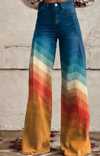 Aurelia Retro Flared Trousers for Women (Single Piece) - styling view | The BB's Box