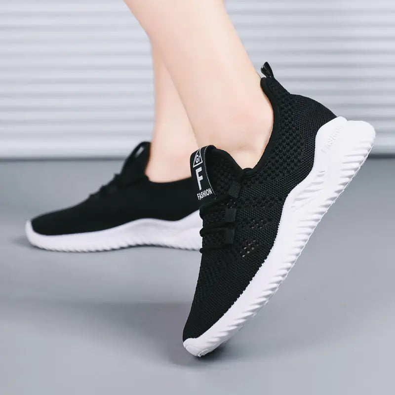 Breathable Womens Running and Casual Sports Shoes - back view | The BB's Box