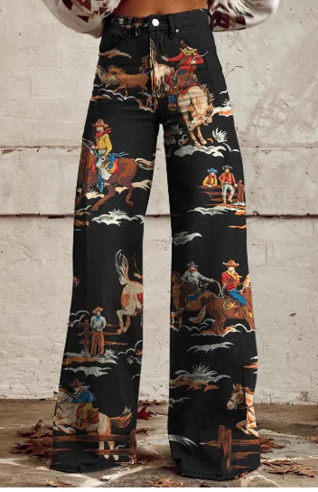 Aurelia Retro Flared Trousers for Women (Single Piece) - view 24 | The BB's Box