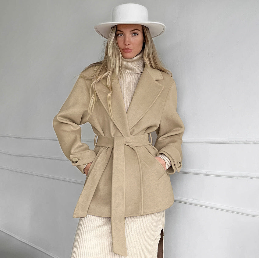 Belted Wrap Coat - view 1 | The BB's Box