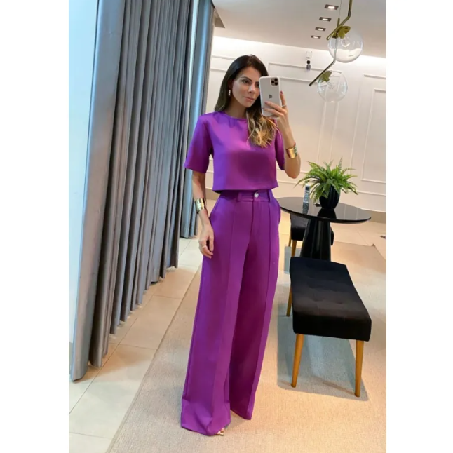 Fashion Solid Color Casual - side view | The BB's Box