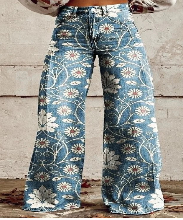 Aurelia Retro Flared Trousers for Women (Single Piece) - view 70 | The BB's Box