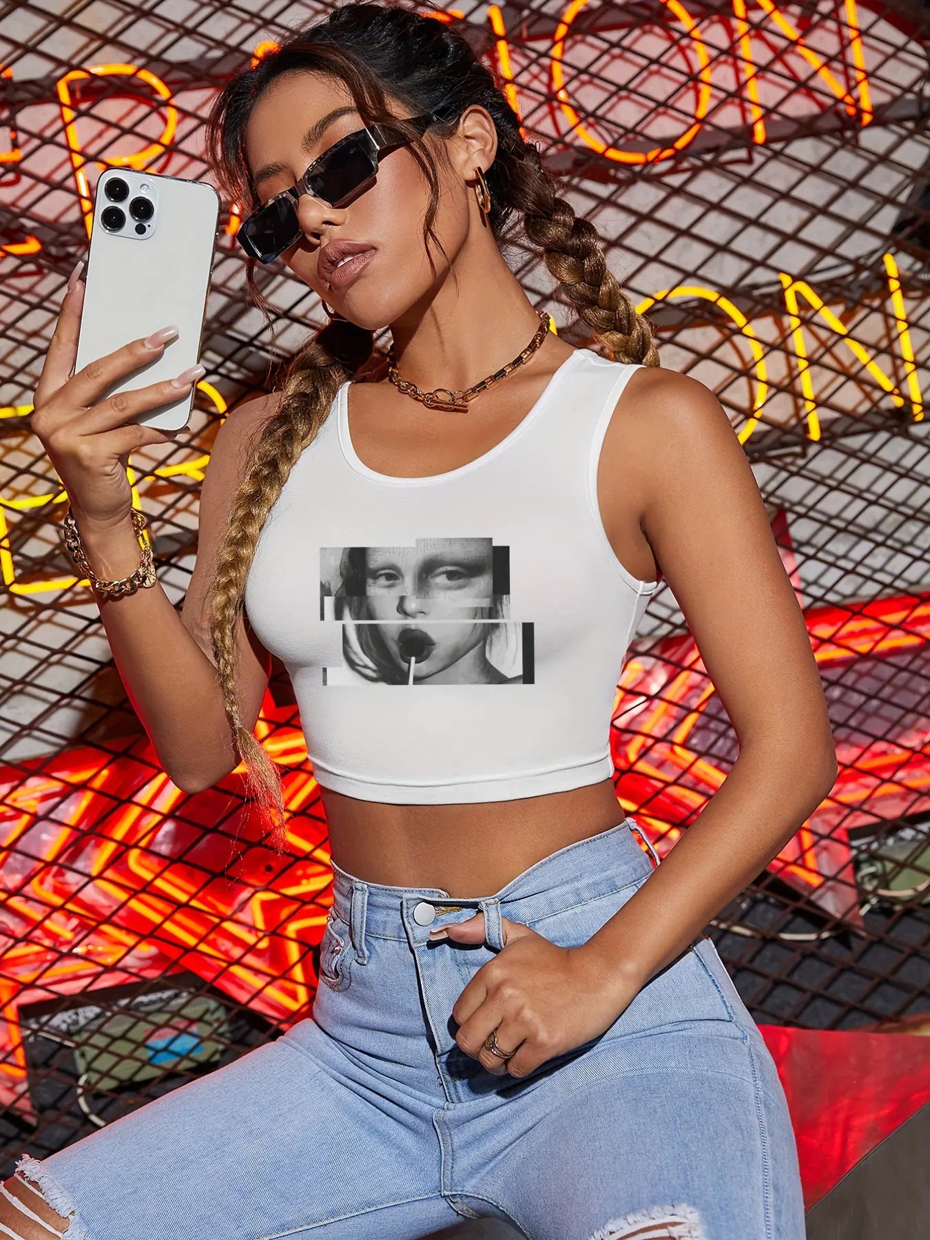Womens Outer Wear Underwear Vest - alternate view | The BB's Box