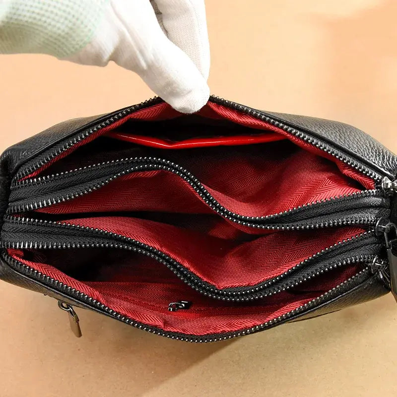 Womens Genuine Leather Handbag - styling view | The BB's Box