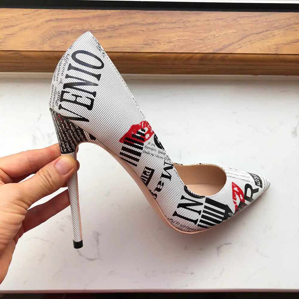 Pointy News High Heel Shoes - styling view | The BB's Box