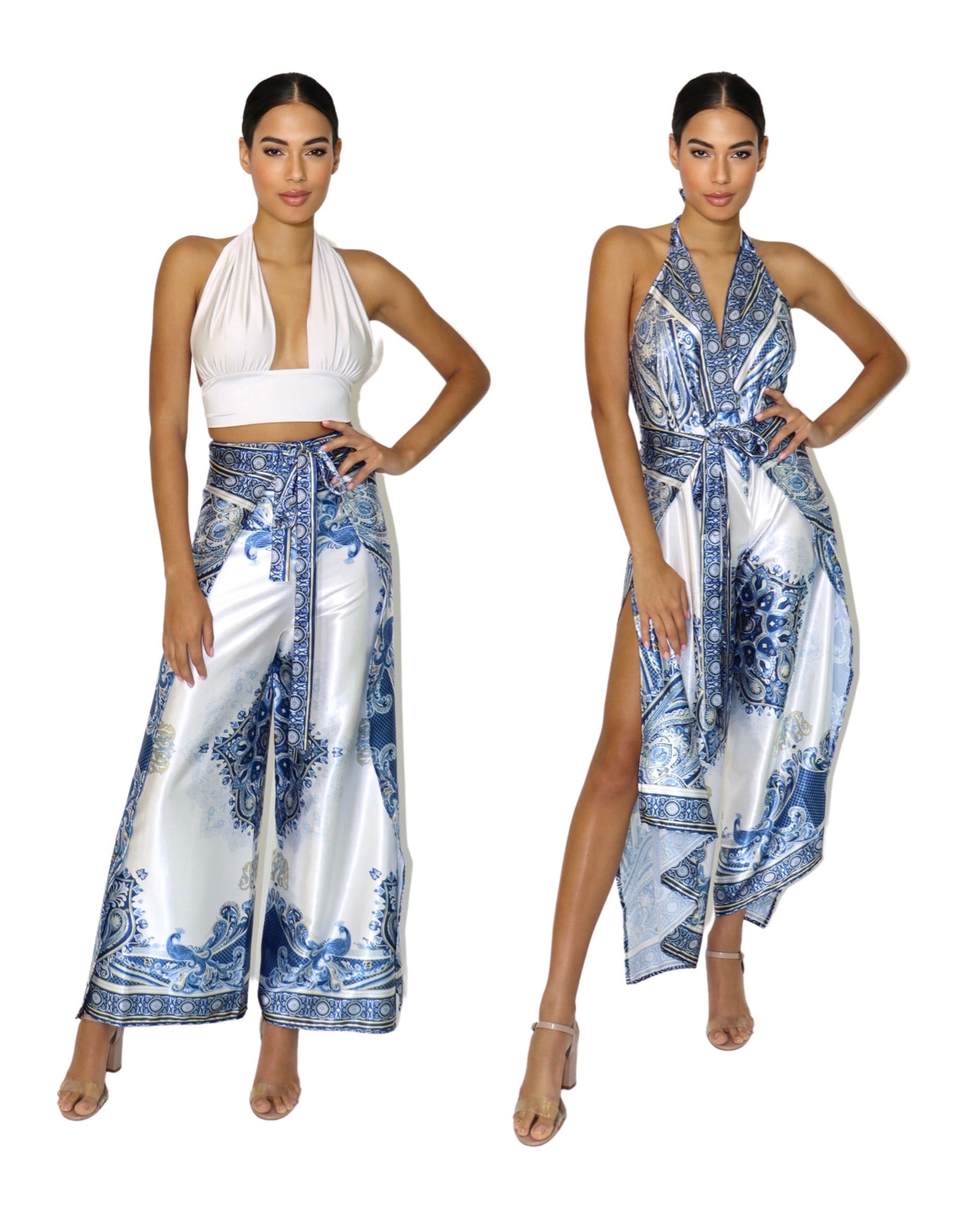 Pant to Jumpsuit - Reina - back view | The BB's Box