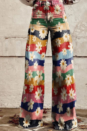 Aurelia Retro Flared Trousers for Women (Single Piece) - view 75 | The BB's Box
