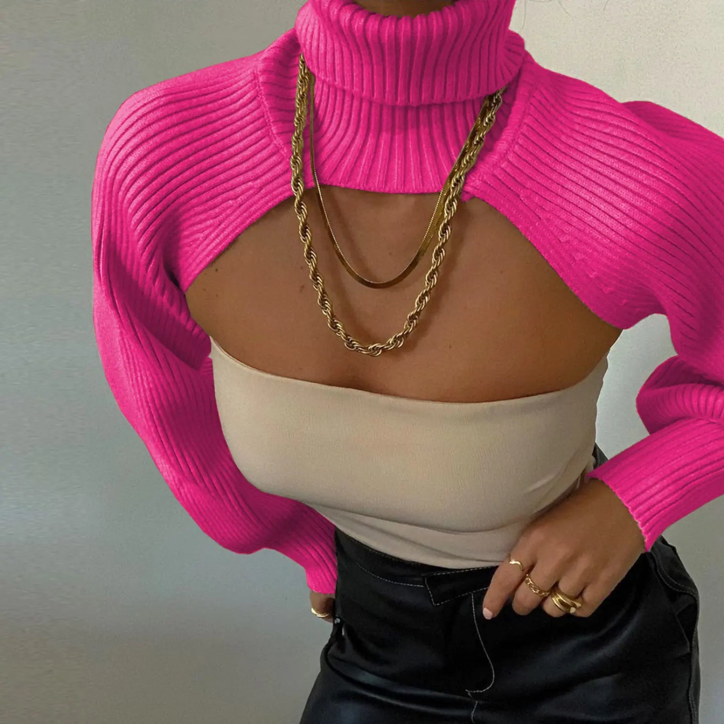 Chic Cozy Sweater Coat For All Seasons - side view | The BB's Box