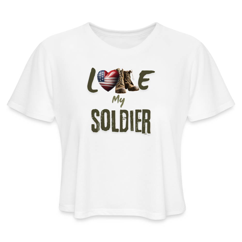 BBMil - Love My Soldier - white