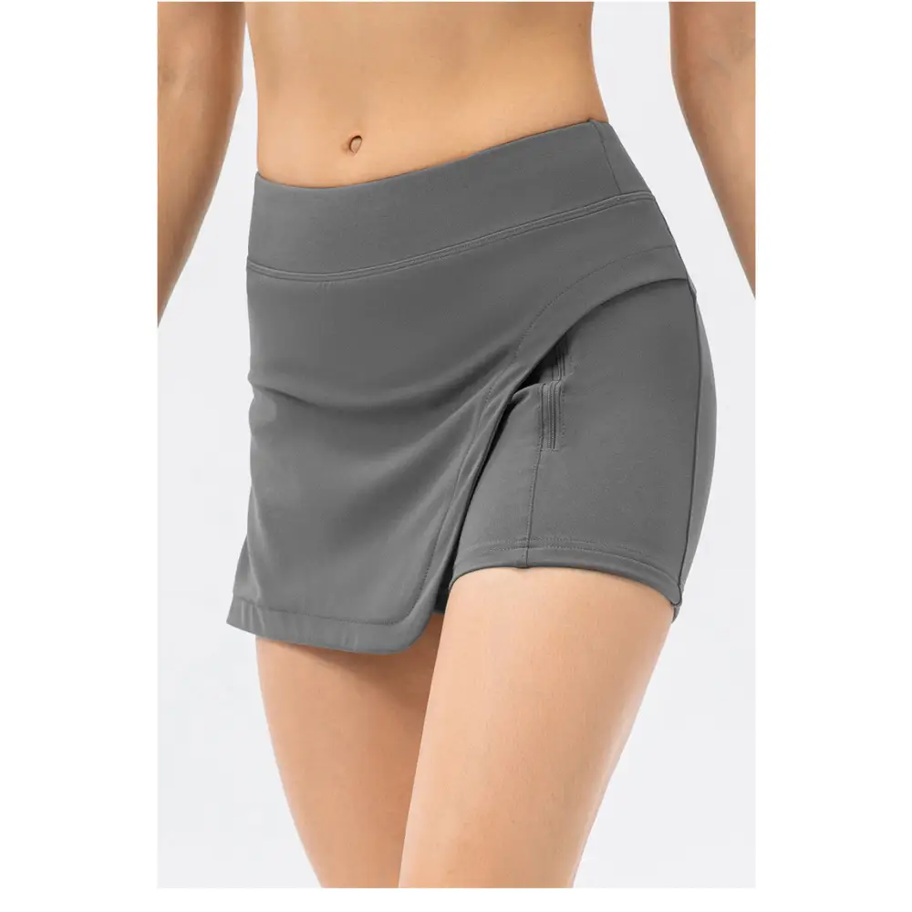 Sports Two-Piece Workout Culottes - close-up | The BB's Box