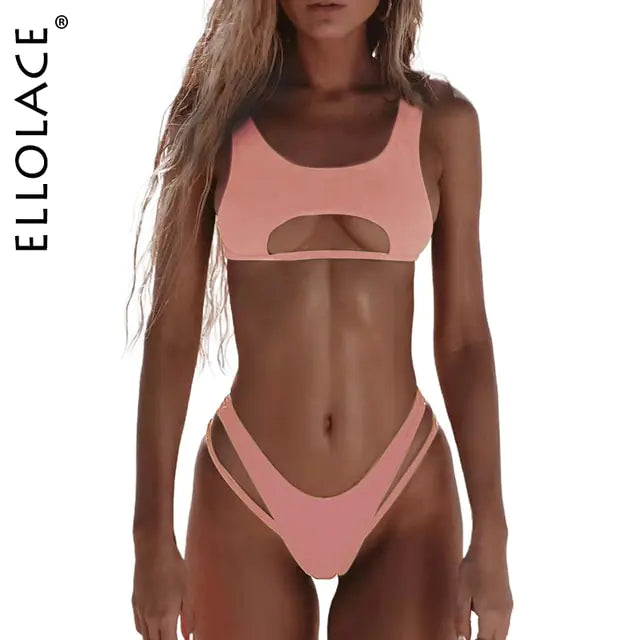 High Cut Hollow Out Micro Swimwear - view 27 | The BB's Box