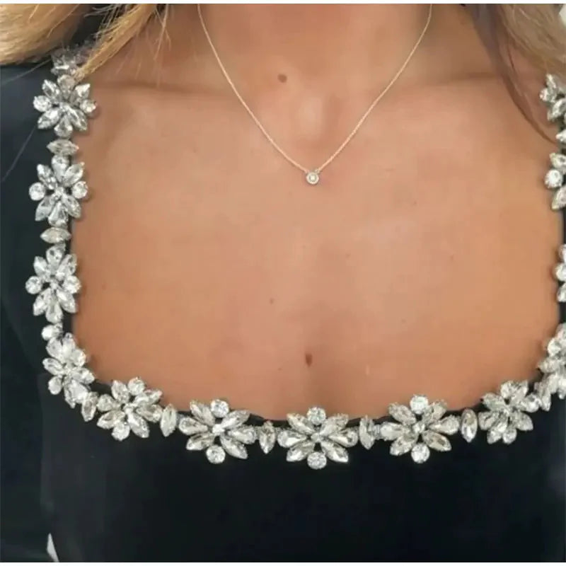 Floral Rhinestone Dress - alternate view | The BB's Box