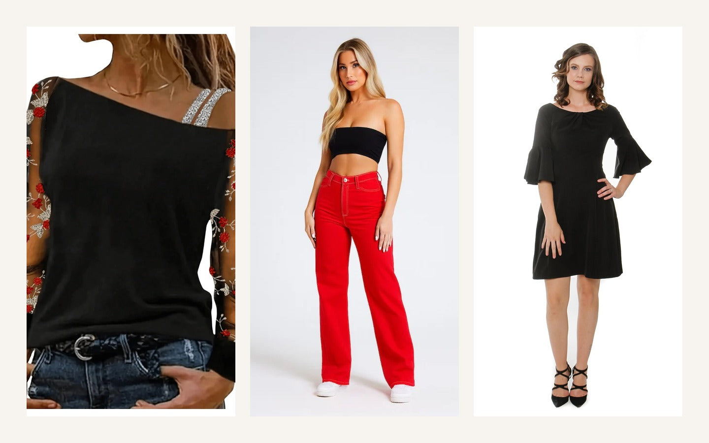 Three-mood wardrobe triptych: romantic, resort and statement looks — The Edit | The BB's Box