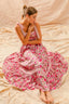 SO ME Floral Maxi Dress With Ribbon Tie Lace Strap - styling view | The BB's Box