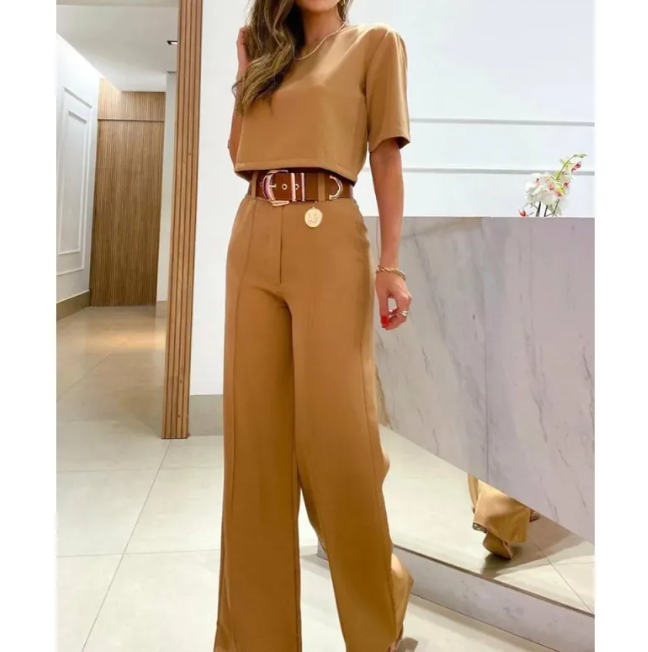 Fashion Solid Color Casual - back view | The BB's Box