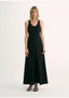 Simple Love High Density Modal Mulberry Silk Insert U-Neck Vest Dress - front view | The BB's Box