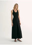 Simple Love High Density Modal Mulberry Silk Insert U-Neck Vest Dress - back view | The BB's Box