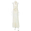 V-Neck Halter Dress Set - close-up | The BB's Box
