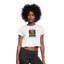 Women's Cropped T-Shirt - white