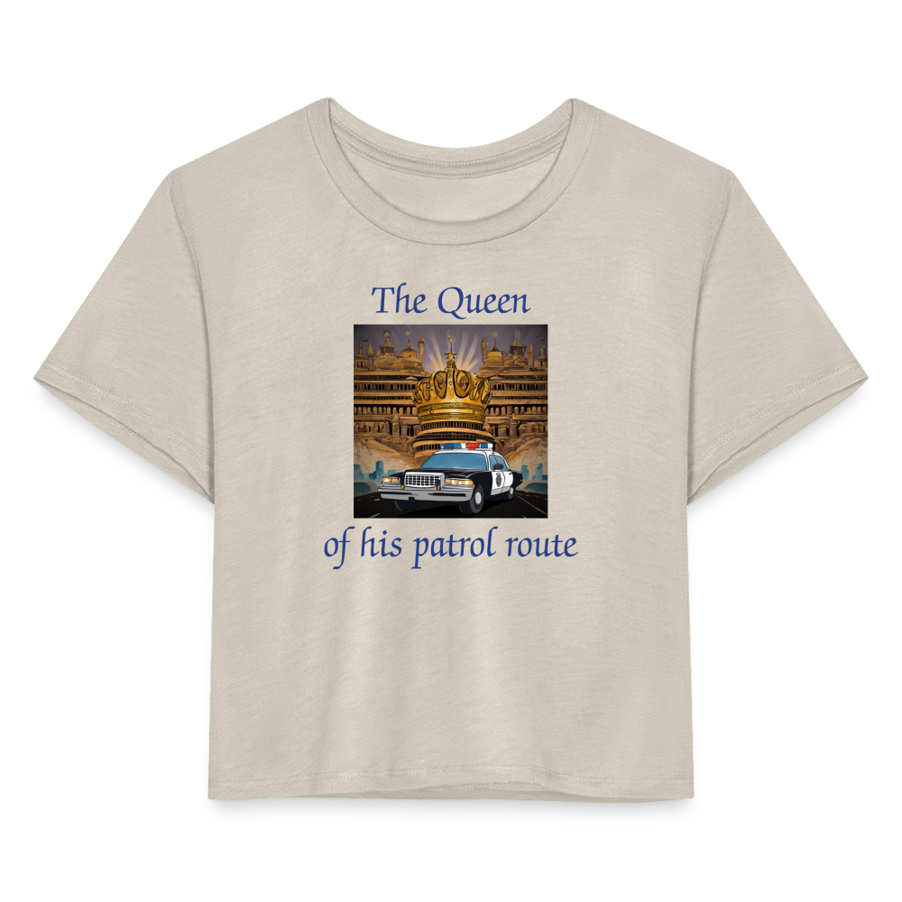 Women's Cropped T-Shirt - dust