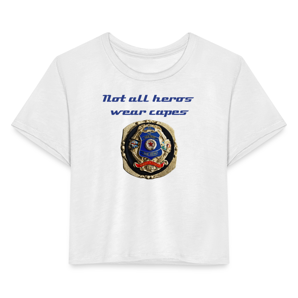 Mil Woman's best hero - white