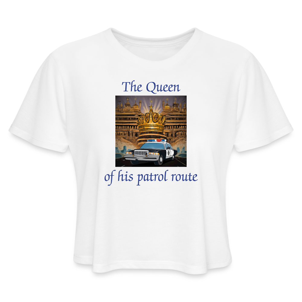 Women's Cropped T-Shirt - white