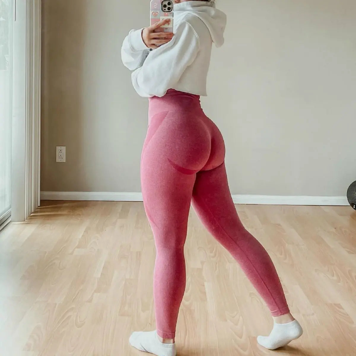 Seamless "butt lift" women's leggings