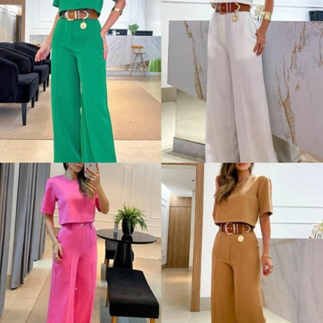 Fashion Solid Color Casual - side view | The BB's Box