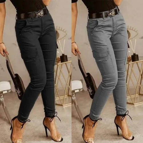 Cargo Jeans for Women - side view | The BB's Box