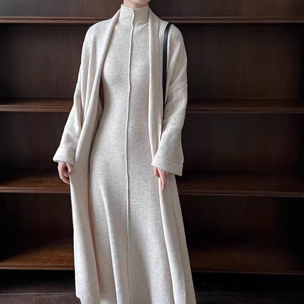 Long Knit Cardigan & Dress Set - view 1 | The BB's Box