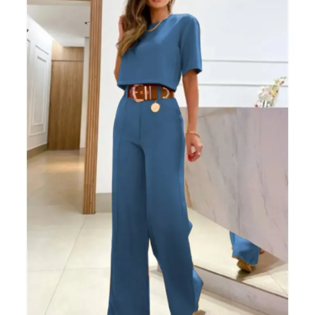 Fashion Solid Color Casual - back view | The BB's Box