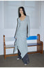"Dreamy Ball" Lightweight and Breathable 100% Wool long dress