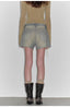 Blue Rhythm Retro and Fashionable A-Line Silhouette, Slim-Fitting Denim Shorts - alternate view | The BB's Box