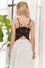 ADORA Rhinestone Accent Lace Bralette Top