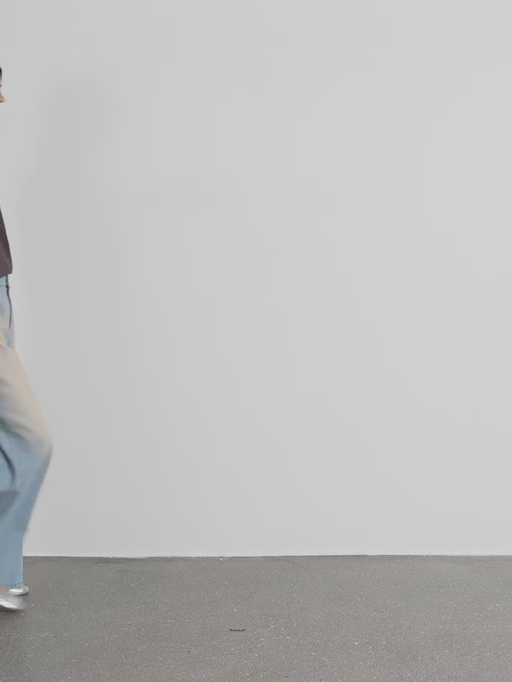 Wantful Fantasy Washed Spray Colored Wide Leg Jeans Womens Low Waist - back view | The BB's Box
