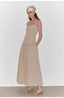 Summer Formula Retro Bust-Wrapped, Long-Waisted, Large A-Hem Mid-Length Dress - styling view | The BB's Box