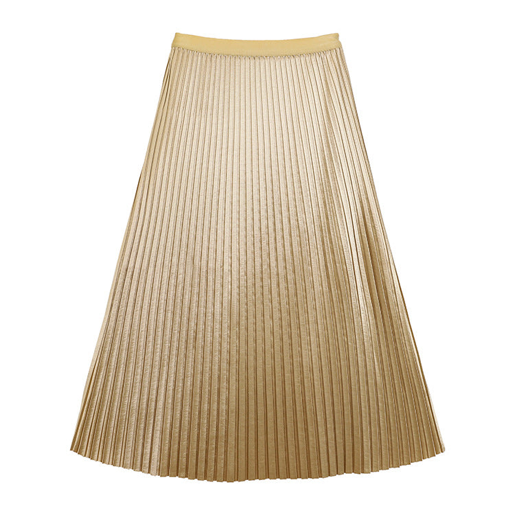 Pleated A-Line Midi Skirt - view 5 | The BB's Box