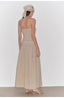 Summer Formula Retro Bust-Wrapped, Long-Waisted, Large A-Hem Mid-Length Dress - front view | The BB's Box