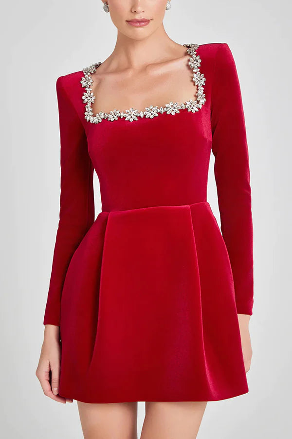 Floral Rhinestone Dress - styling view | The BB's Box