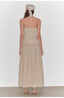 Summer Formula Retro Bust-Wrapped, Long-Waisted, Large A-Hem Mid-Length Dress - side view | The BB's Box