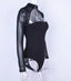 Long Sleeve Women Bodysuit - close-up | The BB's Box