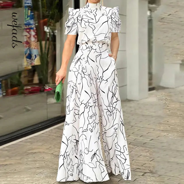 Elegant High Waist Lace-Up Sleeveless Jumpsuit - detail view | The BB's Box